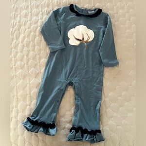 Three Sisters Boutique Coverall Outfit With Cotton 3T